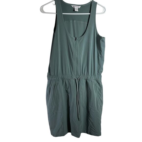 Athleta Expedition Dress Women's Size 6 Grey Blue Shorts Tennis Pickleball - Picture 1 of 8